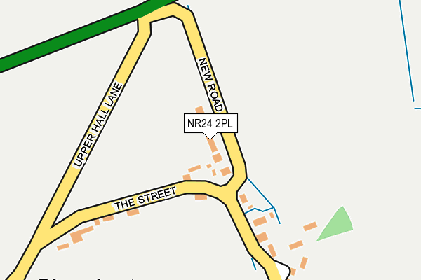 NR24 2PL map - OS OpenMap – Local (Ordnance Survey)