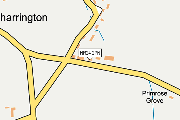 NR24 2PN map - OS OpenMap – Local (Ordnance Survey)