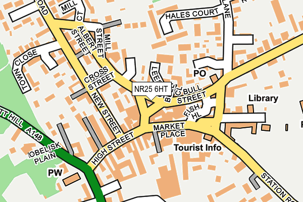 NR25 6HT map - OS OpenMap – Local (Ordnance Survey)