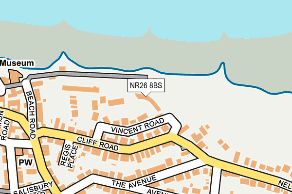 NR26 8BS map - OS OpenMap – Local (Ordnance Survey)