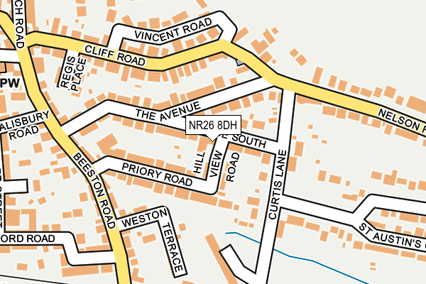 NR26 8DH map - OS OpenMap – Local (Ordnance Survey)