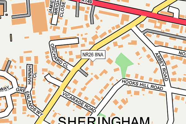 Map of MILLMAN & STARLING LTD at local scale