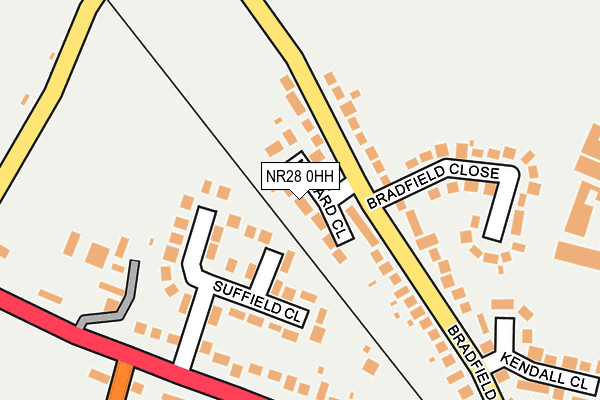 NR28 0HH map - OS OpenMap – Local (Ordnance Survey)