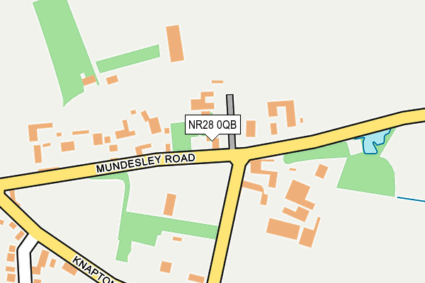 NR28 0QB map - OS OpenMap – Local (Ordnance Survey)