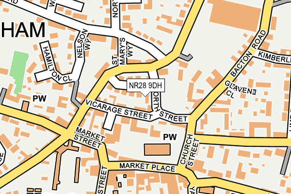 NR28 9DH map - OS OpenMap – Local (Ordnance Survey)