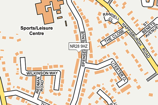 Map of KDM HEALTH & SAFETY LTD at local scale