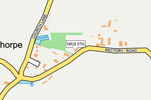 NR28 9TN map - OS OpenMap – Local (Ordnance Survey)