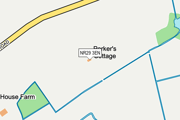 NR29 3EN map - OS OpenMap – Local (Ordnance Survey)