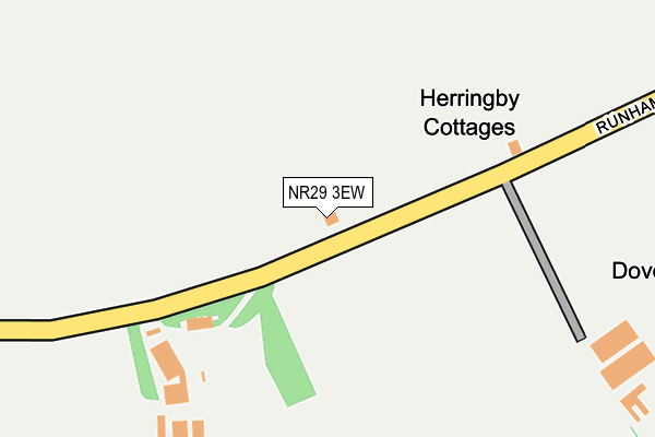 NR29 3EW map - OS OpenMap – Local (Ordnance Survey)