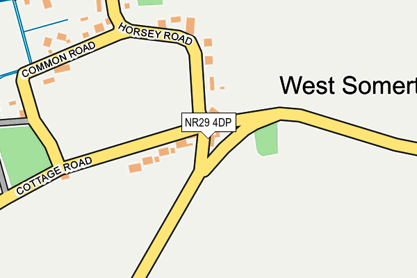 NR29 4DP map - OS OpenMap – Local (Ordnance Survey)