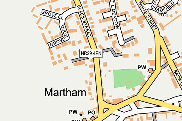 Map of LP MARINE SERVICES LIMITED at local scale