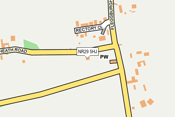 Map of PAUL THAIN HAULAGE LIMITED at local scale