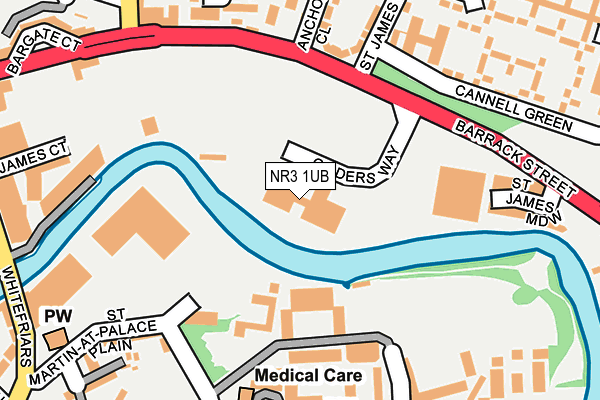 Map of MULTIMATIC LTD. at local scale