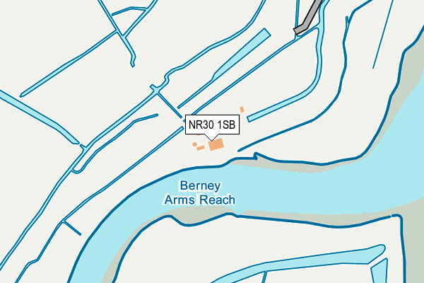 NR30 1SB map - OS OpenMap – Local (Ordnance Survey)