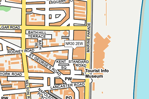 NR30 2EW map - OS OpenMap – Local (Ordnance Survey)