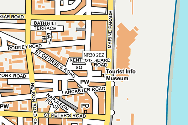 NR30 2EZ map - OS OpenMap – Local (Ordnance Survey)