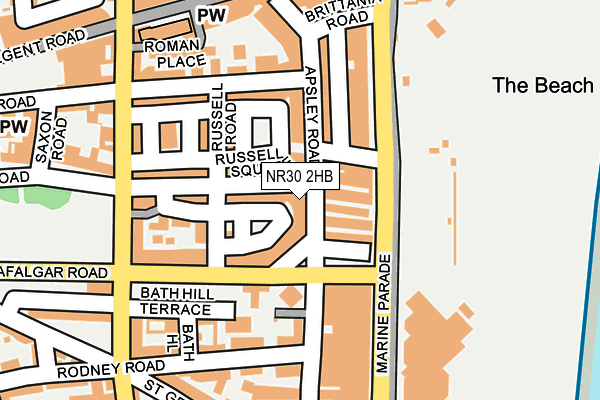 NR30 2HB map - OS OpenMap – Local (Ordnance Survey)