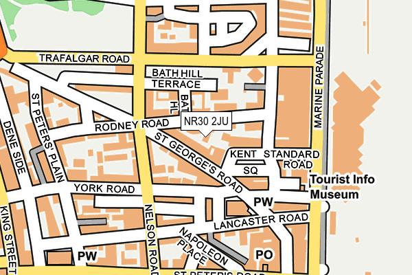 NR30 2JU map - OS OpenMap – Local (Ordnance Survey)