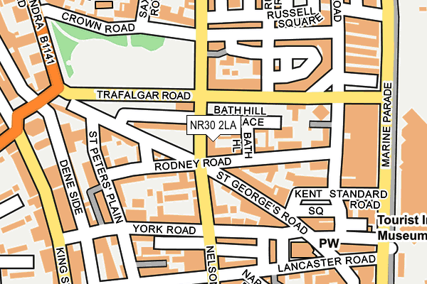 NR30 2LA map - OS OpenMap – Local (Ordnance Survey)