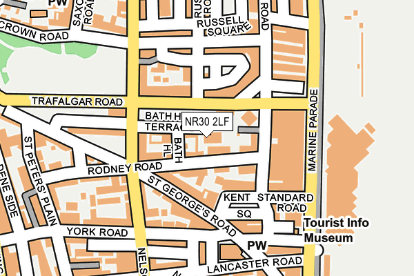 NR30 2LF map - OS OpenMap – Local (Ordnance Survey)