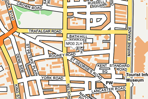 NR30 2LH map - OS OpenMap – Local (Ordnance Survey)