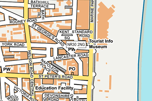 NR30 2NG map - OS OpenMap – Local (Ordnance Survey)