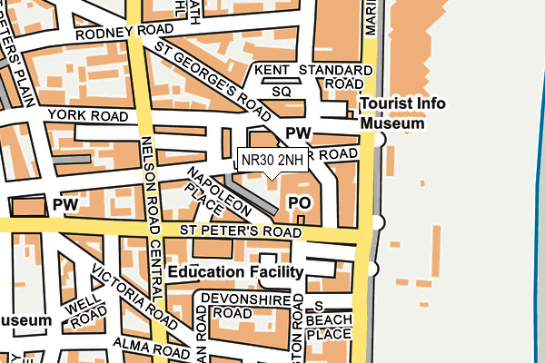 NR30 2NH map - OS OpenMap – Local (Ordnance Survey)