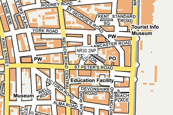 NR30 2NP map - OS OpenMap – Local (Ordnance Survey)