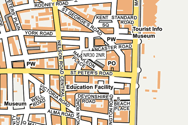 NR30 2NR map - OS OpenMap – Local (Ordnance Survey)