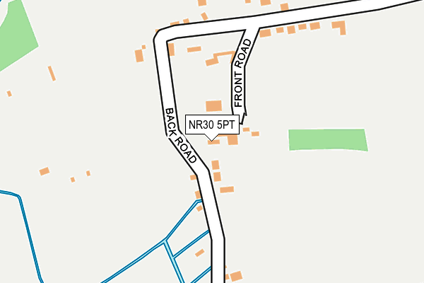 NR30 5PT map - OS OpenMap – Local (Ordnance Survey)