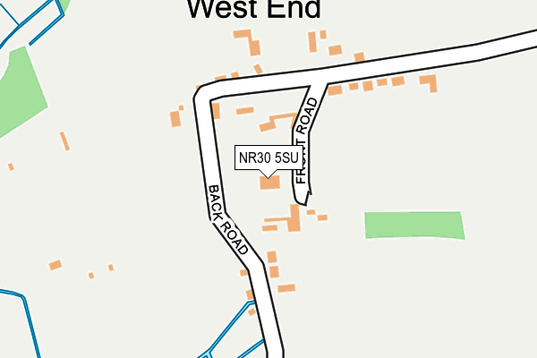 NR30 5SU map - OS OpenMap – Local (Ordnance Survey)