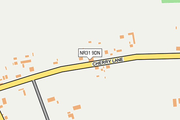NR31 9DN map - OS OpenMap – Local (Ordnance Survey)