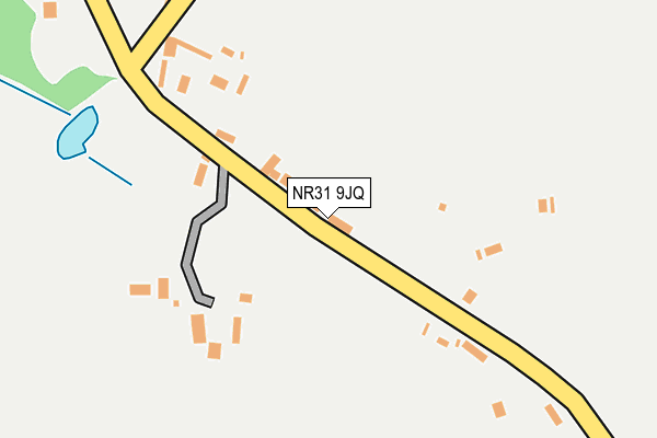 NR31 9JQ map - OS OpenMap – Local (Ordnance Survey)