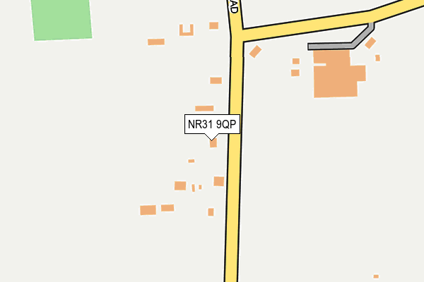 NR31 9QP map - OS OpenMap – Local (Ordnance Survey)