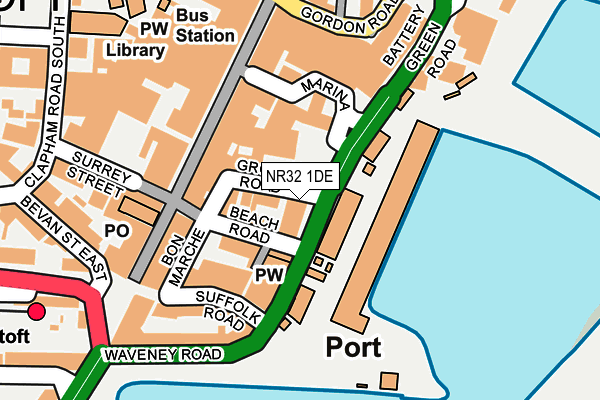 Map of EAST POINT BUSINESS SERVICES LTD at local scale