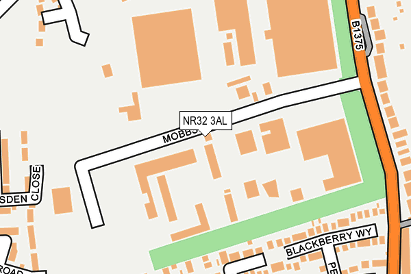 Map of HUGHES RENTAL LIMITED at local scale