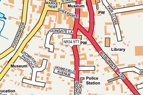 Map of PRIVINESS LTD at local scale