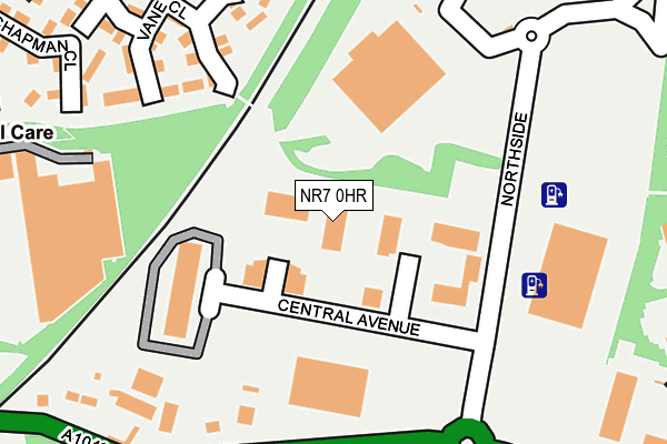 Map of J & S REID LLP at local scale