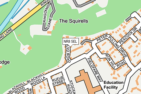 Map of ITELICA LTD at local scale