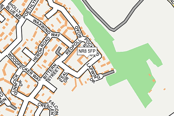 NR8 5FP map - OS OpenMap – Local (Ordnance Survey)