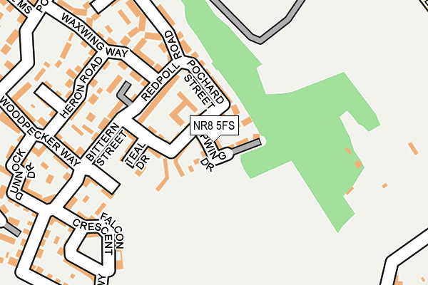 NR8 5FS map - OS OpenMap – Local (Ordnance Survey)