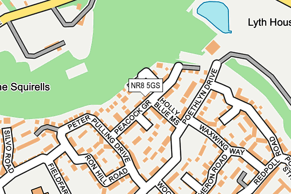NR8 5GS map - OS OpenMap – Local (Ordnance Survey)