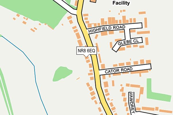 NR8 6EQ map - OS OpenMap – Local (Ordnance Survey)