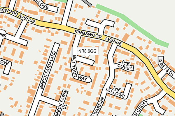 NR8 6GG map - OS OpenMap – Local (Ordnance Survey)