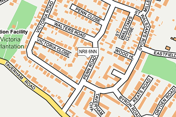 NR8 6NN map - OS OpenMap – Local (Ordnance Survey)
