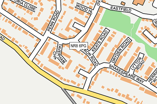 NR8 6PG map - OS OpenMap – Local (Ordnance Survey)