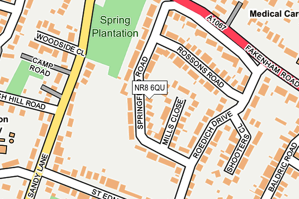 Map of S TAYLOR PLUMBING & HEATING LIMITED at local scale