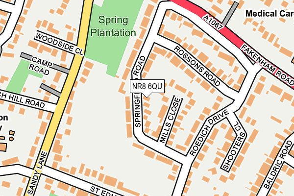 Map of HOMESPACES77 LTD at local scale