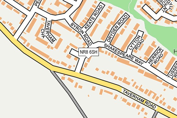 NR8 6SH map - OS OpenMap – Local (Ordnance Survey)