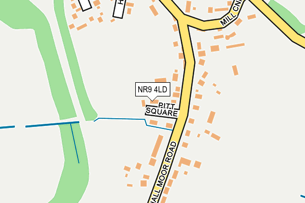 NR9 4LD map - OS OpenMap – Local (Ordnance Survey)